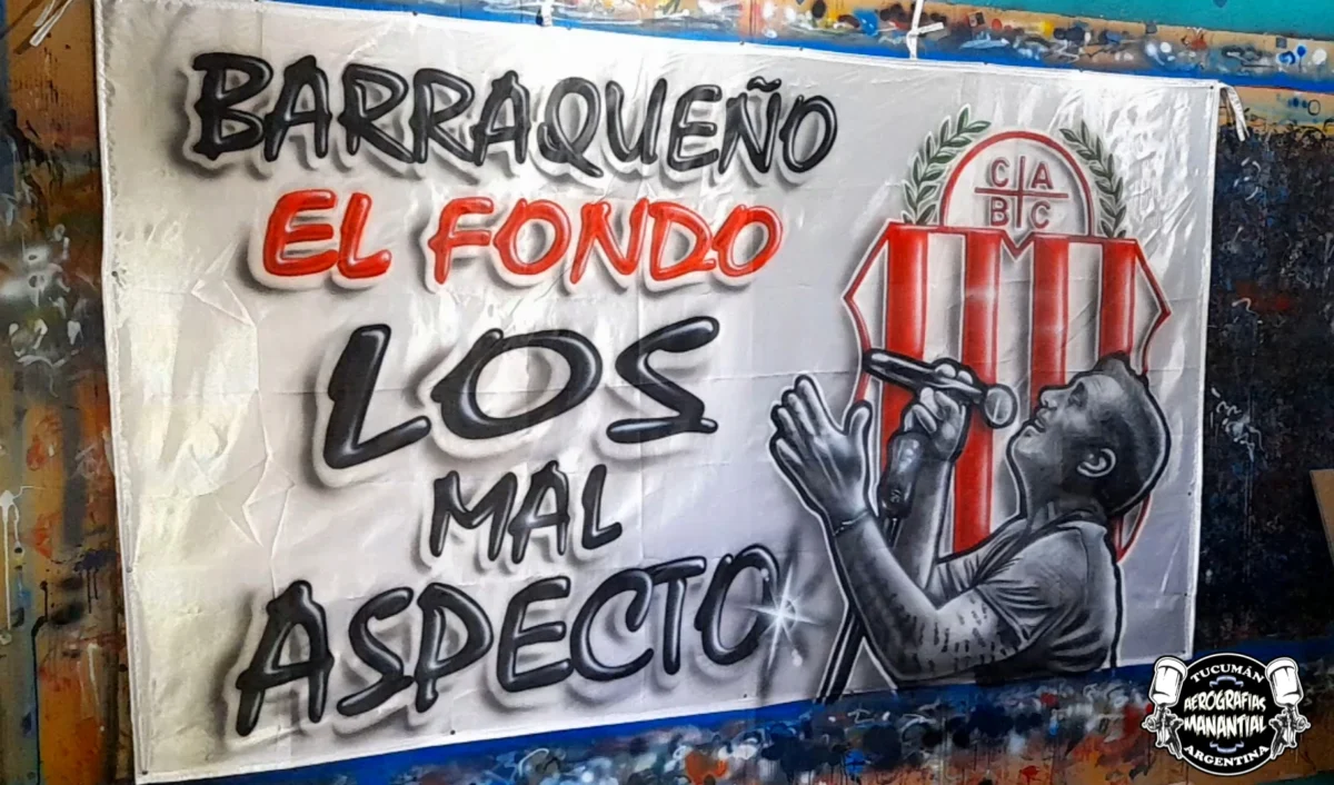 bandera de barracas central de 3 metros