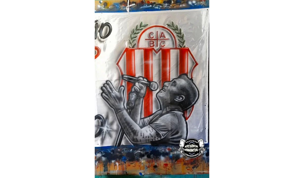 bandera de barracas central con el loco amato