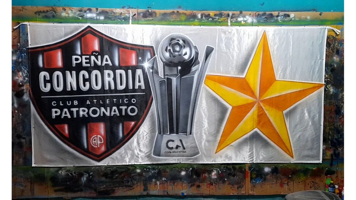bandera de patronato pintadas con aerografia