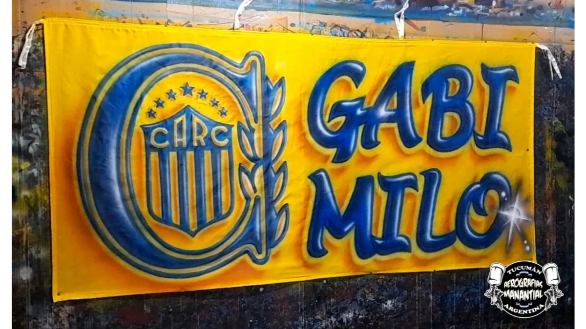 escudo mas frase banderas de rosario central