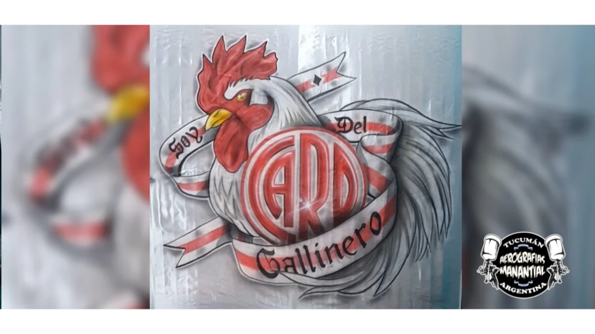 dibujo de river plate