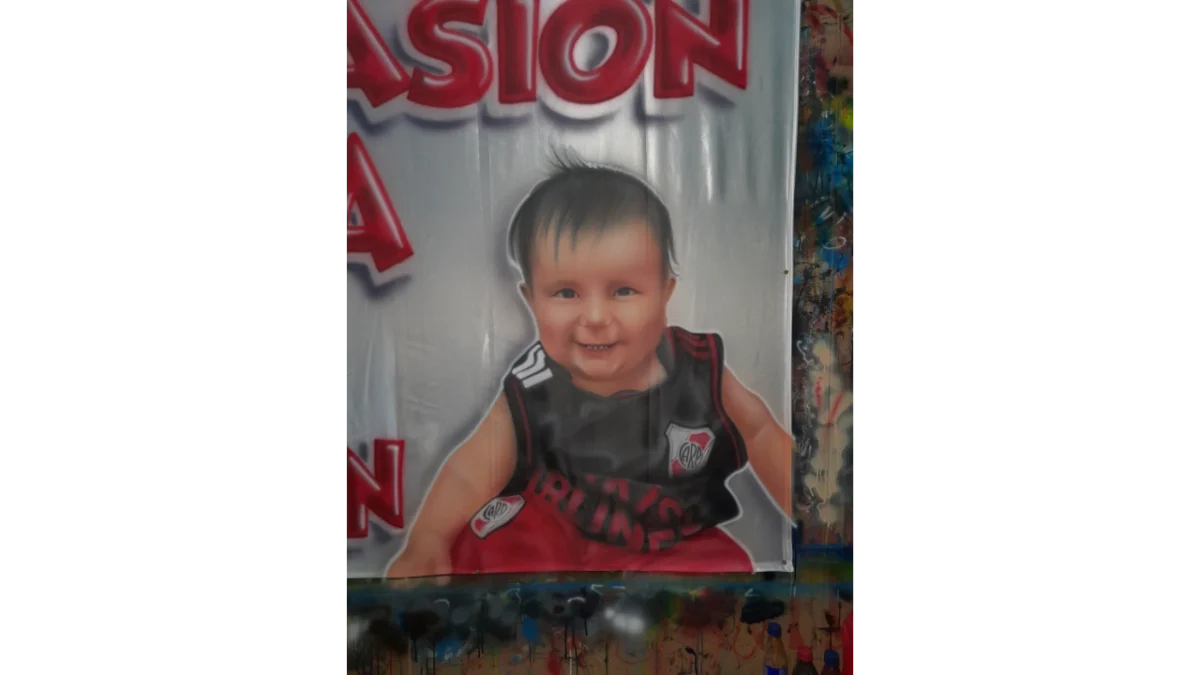 retrato bandera de river plate