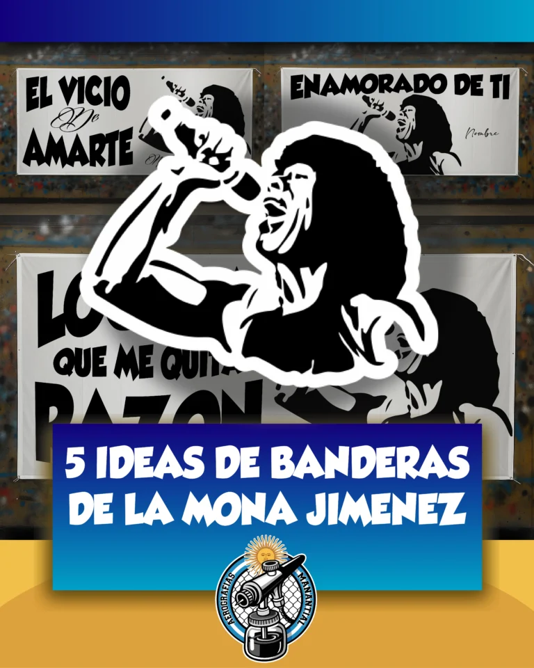 5 DISEÑOS DE BANDERA DE LA MONA JIMENEZ