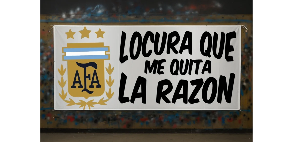 aerografia bandera diseño para mundial locura que me quita la razon