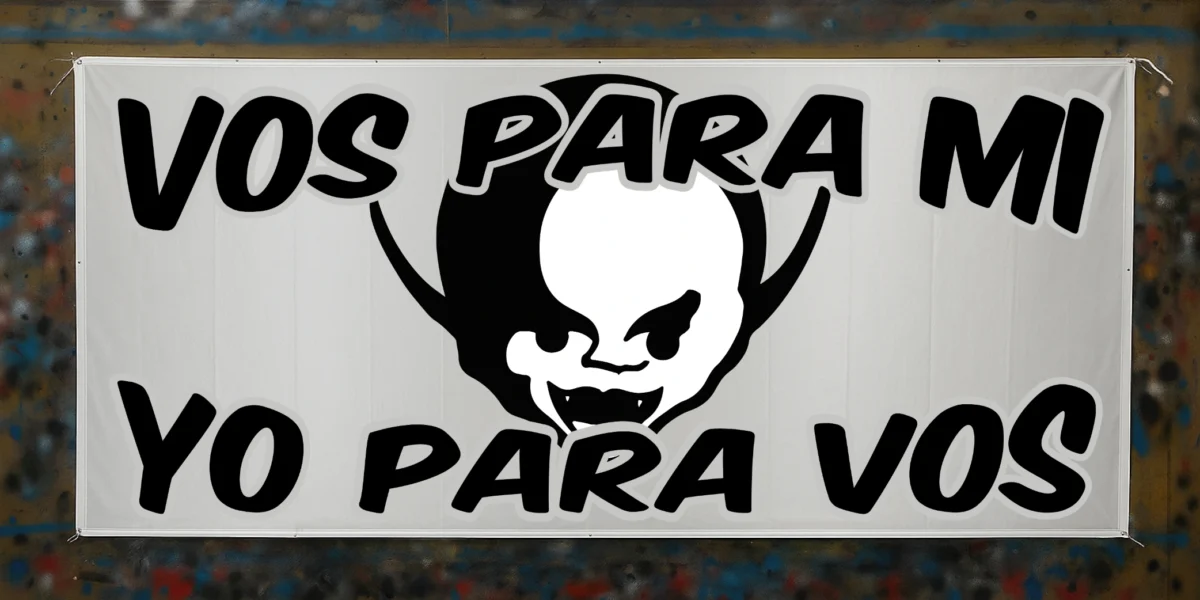 frases de los piojos para banderas vos para mi yo para vos